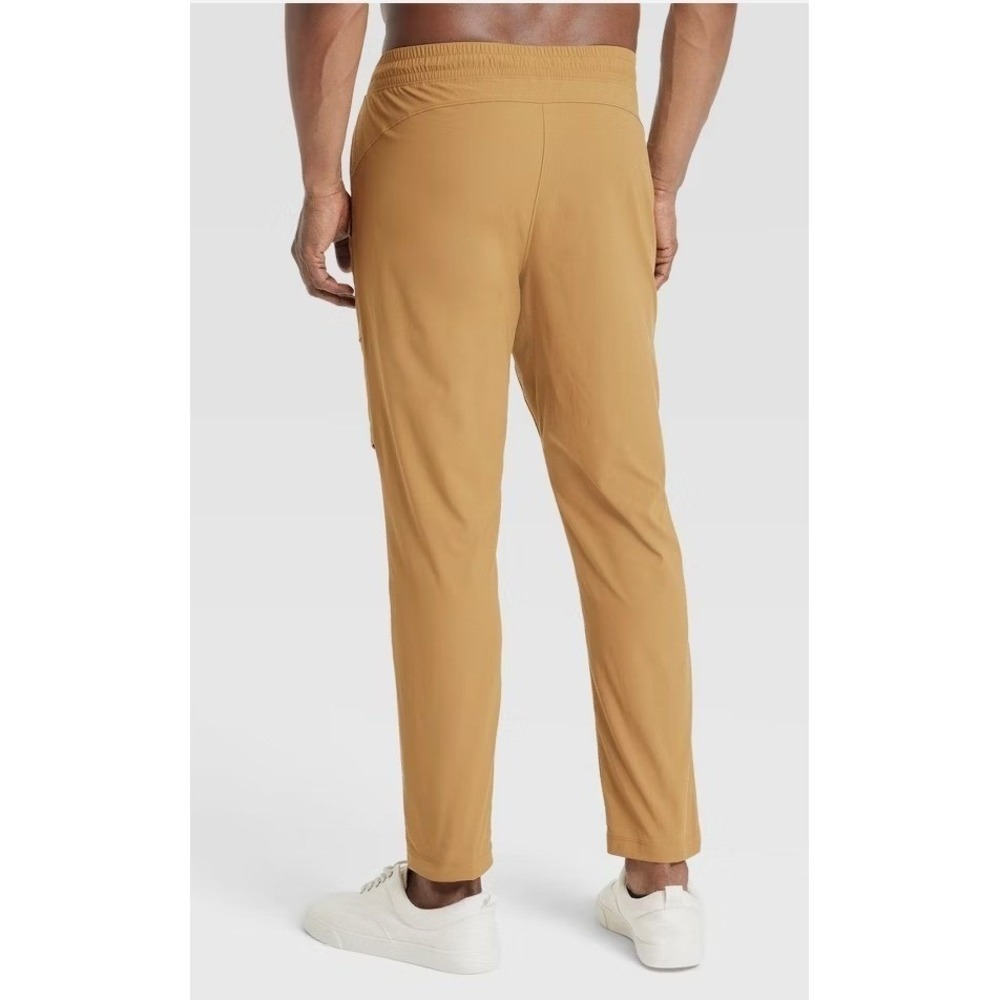 All In Motion Mens 2XL Outdoor Cargo Pant Brown Stretch Hiking Utility Techwear - Picture 4 of 10